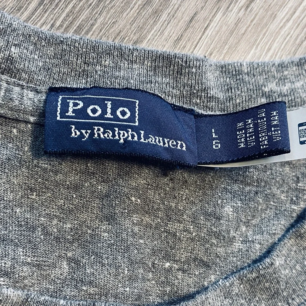 Polo Ralph Lauren Casual Crew Neck Short Sleeve T Shirt Mens Size Large Graphic